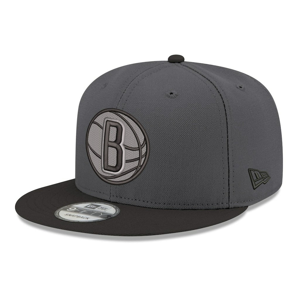 New Era Brooklyn Nets Logo 2-Tone 9FIFTY Snapback Hat