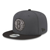 New Era Brooklyn Nets Logo 2-Tone 9FIFTY Snapback Hat