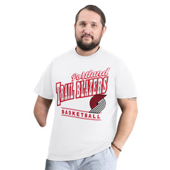 Portland Trail Blazers G-III Sports by Carl Banks Adaptive Headliner T-Shirt