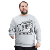 Brooklyn Nets G-III Sports by Carl Banks Adaptive Headliner Fleece Crewneck Sweatshirt