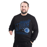 Orlando Magic G-III Sports by Carl Banks Adaptive Headliner Fleece Crewneck Sweatshirt
