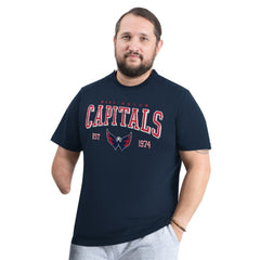 NHL Washington Capitals G-III Sports by Carl Banks Adaptive Classic Team Graphic T-Shirt