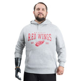 NHL Detroit Red Wings G-III Sports by Carl Banks Adaptive Classic Team Spirit Fleece Hoodie