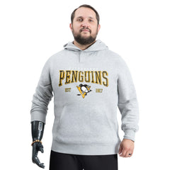 NHL Pittsburgh Penguins G-III Sports by Carl Banks Adaptive Classic Team Spirit Fleece Hoodie