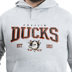 NHL Anaheim Ducks G-III Sports by Carl Banks Adaptive Classic Team Spirit Fleece Hoodie