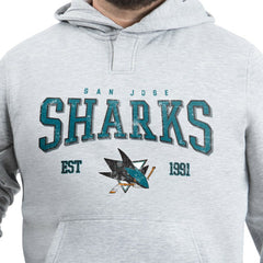 NHL San Jose Sharks G-III Sports by Carl Banks Adaptive Classic Team Spirit Fleece Hoodie