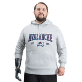 NHL Colorado Avalanche G-III Sports by Carl Banks Adaptive Classic Team Spirit Fleece Hoodie