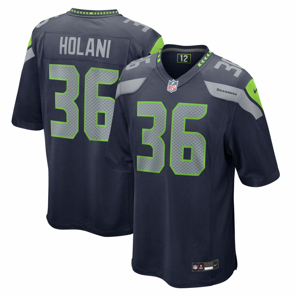 George Holani Team Game Jersey - Seattle Seahawks Jerseys