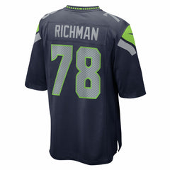Mason Richman Team Game Jersey - Seattle Seahawks Jerseys