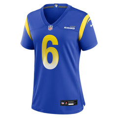 Nick Hampton Women's Team Game Jersey - Los Angeles Rams Jerseys