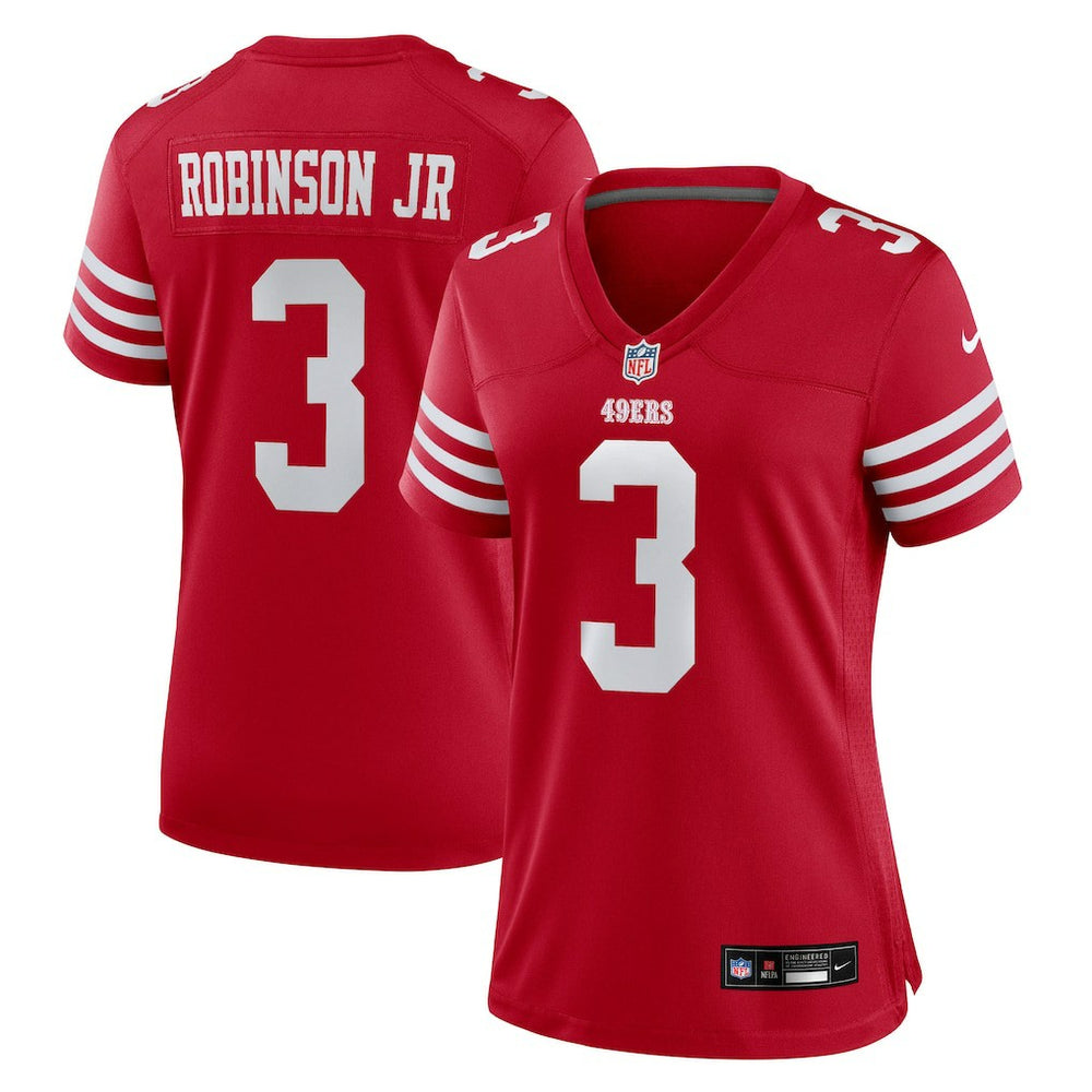 Brian Robinson Jr. Women's Team Game Jersey - San Francisco 49ers Jerseys