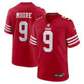 Skyy Moore Team Game Jersey - San Francisco 49ers Jerseys