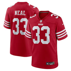 Siran Neal Team Game Jersey - San Francisco 49ers Jerseys