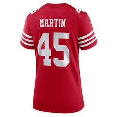 Nick Martin Women's Team Game Jersey - San Francisco 49ers Jerseys