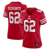 Austen Pleasants Women's Team Game Jersey - San Francisco 49ers Jerseys