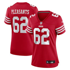 Austen Pleasants Women's Team Game Jersey - San Francisco 49ers Jerseys