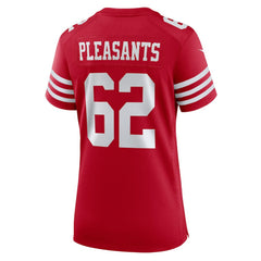 Austen Pleasants Women's Team Game Jersey - San Francisco 49ers Jerseys