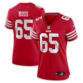 Drew Moss Women's Team Game Jersey - San Francisco 49ers Jerseys