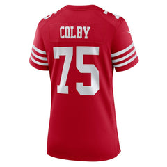 Connor Colby Women's Team Game Jersey - San Francisco 49ers Jerseys
