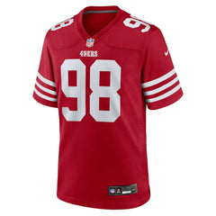 Mykel Williams Team Game Jersey - San Francisco 49ers Jerseys