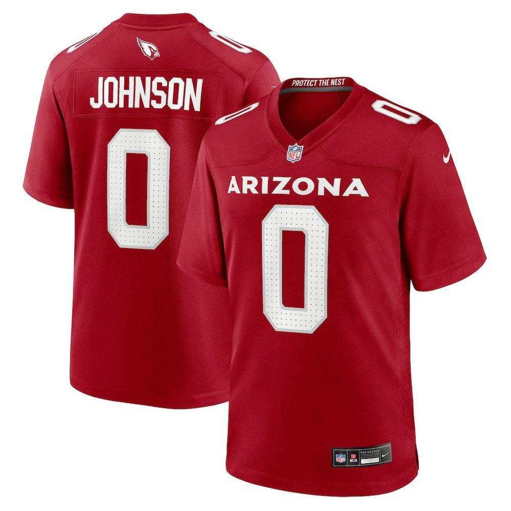Will Johnson Team Game Jersey - Arizona Cardinals Jerseys