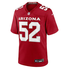 Jordan Burch Team Game Jersey - Arizona Cardinals Jerseys