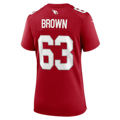 Evan Brown Women's Team Game Jersey - Arizona Cardinals Jerseys