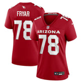 Josh Fryar Women's Team Game Jersey - Arizona Cardinals Jerseys