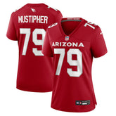 PJ Mustipher Women's Team Game Jersey - Arizona Cardinals Jerseys