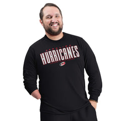 NHL Carolina Hurricanes G-III Sports by Carl Banks Adaptive Mesh Effect Long Sleeve T-Shirt
