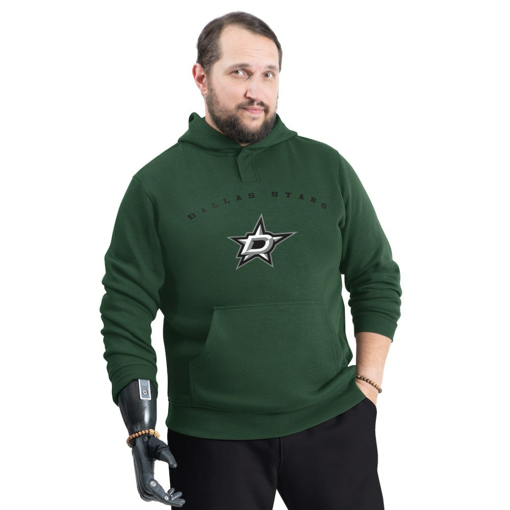 NHL Dallas Stars G-III Sports by Carl Banks Adaptive Classic Team Arc Fleece Hoodie