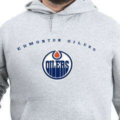 NHL Edmonton Oilers G-III Sports by Carl Banks Adaptive Classic Team Arc Fleece Hoodie