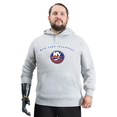 NHL New York Islanders G-III Sports by Carl Banks Adaptive Classic Team Arc Fleece Hoodie