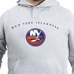 NHL New York Islanders G-III Sports by Carl Banks Adaptive Classic Team Arc Fleece Hoodie