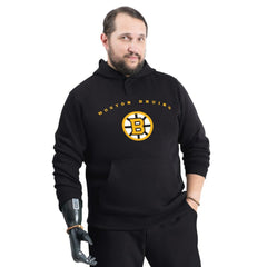 NHL Boston Bruins G-III Sports by Carl Banks Adaptive Classic Team Arc Fleece Hoodie