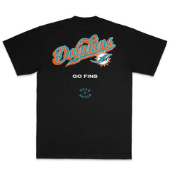 Born x Raised Unisex Pro Script T-Shirt - Miami Dolphins T-shirts