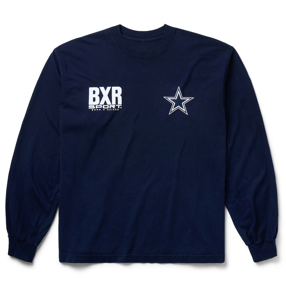 Born x Raised Unisex Long Sleeve Local T-Shirt - Dallas Cowboys T-shirts