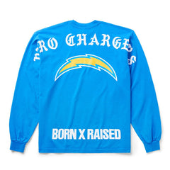 Born x Raised Unisex Long Sleeve Local T-Shirt - Los Angeles Chargers T-shirts