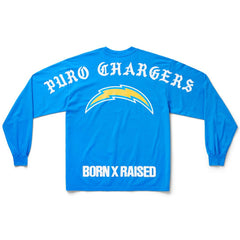 Born x Raised Unisex Long Sleeve Local T-Shirt - Los Angeles Chargers T-shirts