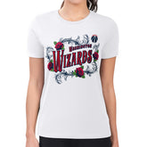 Washington Wizards G-III 4Her by Carl Banks Women's Super-Slim Fit Lightweight Roses Crew Neck T-Shirt