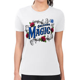 Orlando Magic G-III 4Her by Carl Banks Women's Super-Slim Fit Lightweight Roses Crew Neck T-Shirt