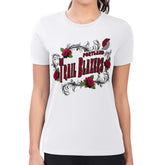 Portland Trail Blazers G-III 4Her by Carl Banks Women's Super-Slim Fit Lightweight Roses Crew Neck T-Shirt