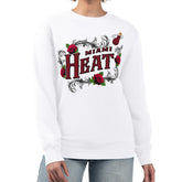 Miami Heat G-III 4Her by Carl Banks Women's Roses Fleece Tri-Blend Sweatshirt
