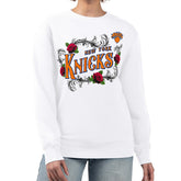 New York Knicks G-III 4Her by Carl Banks Women's Roses Fleece Tri-Blend Sweatshirt