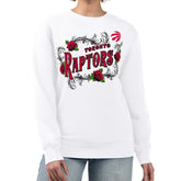 Toronto Raptors G-III 4Her by Carl Banks Women's Roses Fleece Tri-Blend Sweatshirt