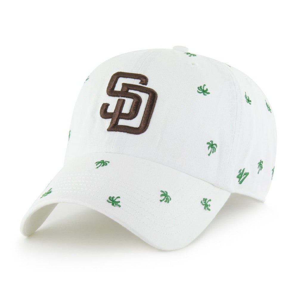 White San Diego Padres '47 Women's Confetti Clean Up Adjustable Hat