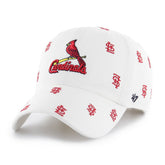 White St. Louis Cardinals '47 Women's Confetti Clean Up Adjustable Hat