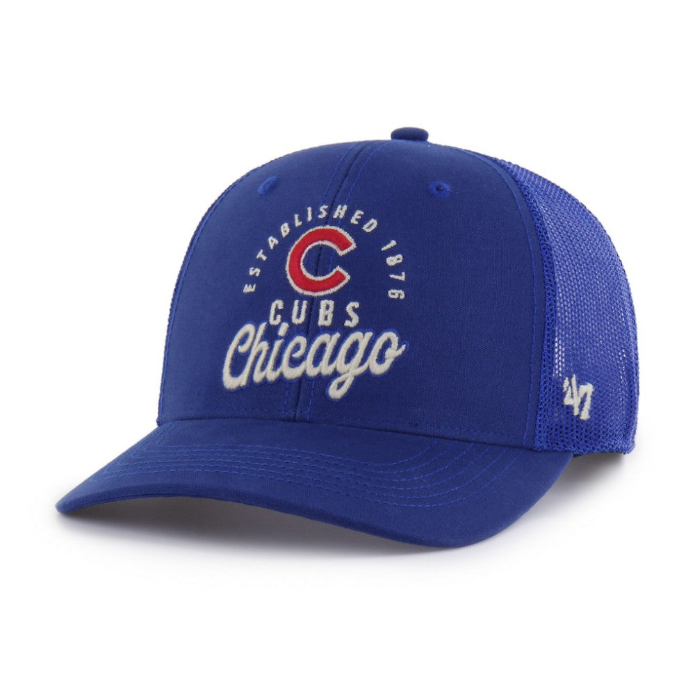 Royal Chicago Cubs '47 Pitstop Trucker Adjustable Hat