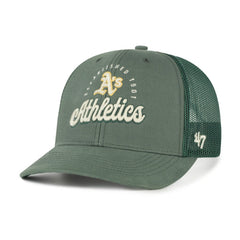 Green Athletics '47 Pitstop Trucker Adjustable Hat