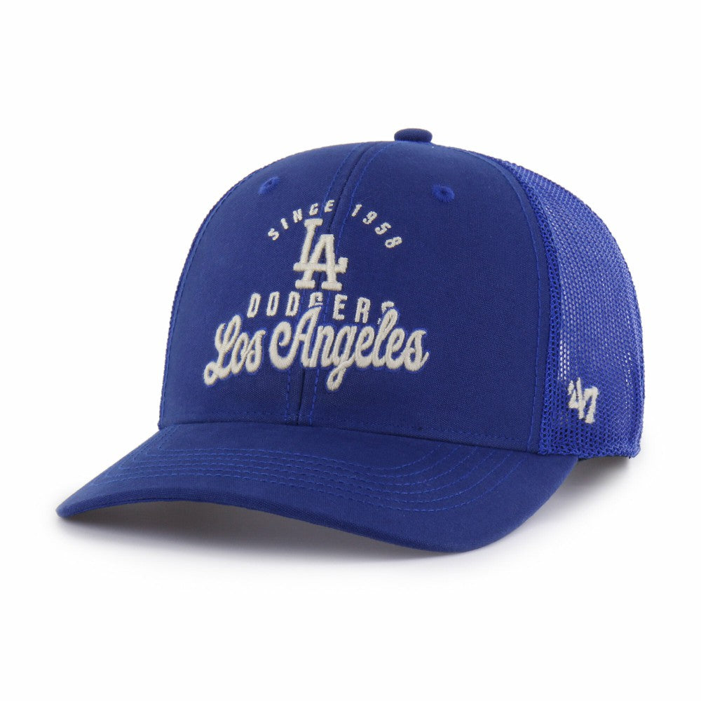 Royal Los Angeles Dodgers '47 Pitstop Trucker Adjustable Hat